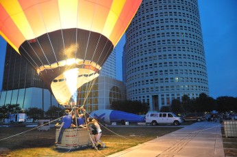Balloon Glow at Tampa RiverFest, April 30, 2016