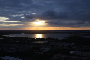 Sunset from the Orlando Eye
