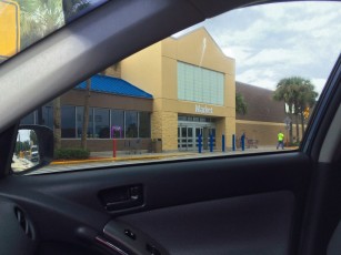 Celebrate the little things—like front-row parking at a busy Walmart