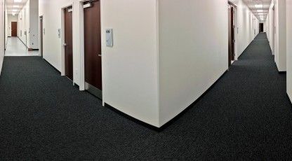 The service corridor adjacent to my office should be much quieter now
