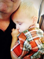 It's really hard to top having your 1½-year-old nephew fall asleep in your arms