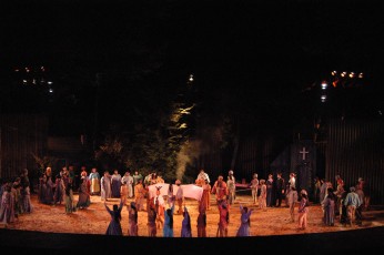 Scene 9: A Cherokee Village, 1838