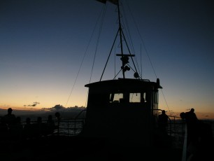 Twilight boat ride