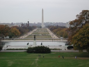 Washington Monument from Capitol steps