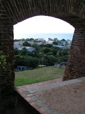 View of Vieques from the hilltop museum