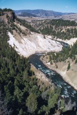 Bleached Cliffs of Yellowstone River