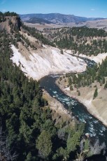 Bleached Cliffs of Yellowstone River