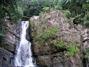 La Mina waterfall