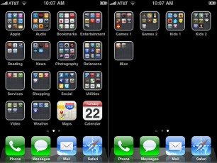 iPhone Home Screens, June 22, 2010