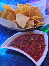 *Really* yummy salsa at Garibaldi's