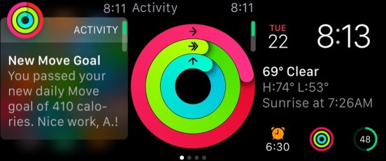 First full day owning an Apple Watch and I completed all three activity rings