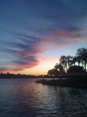 Sunset over Grand Floridian 5