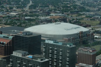 Edward Jones Dome, home of the St. Louis Rams