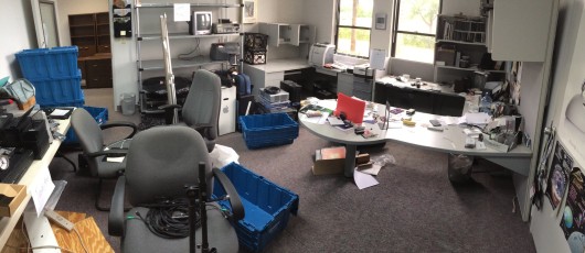 After 12½ years in this office (plus 9 years in my first office upstairs) it's time to clear out and say goodbye