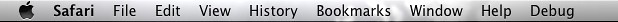 The first time Leopard's menu bar translucency has bugged me