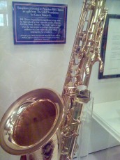 Bill Clinton saxophone