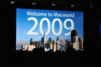 Opening slide from the 2009 keynote