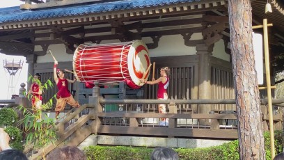 Japanese drum demonstration