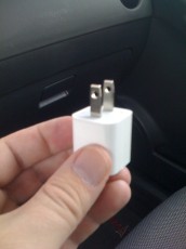 New iPhone power adapter