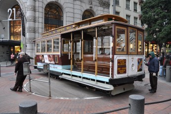 Trolly turntable