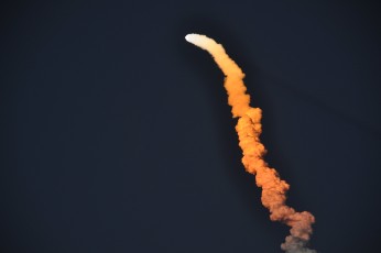 Space shuttle launch