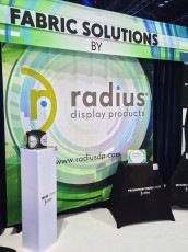 Radius exhibit booth