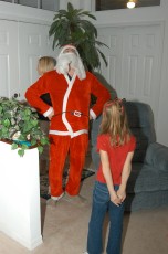 Santa Visits, Christmas 2005