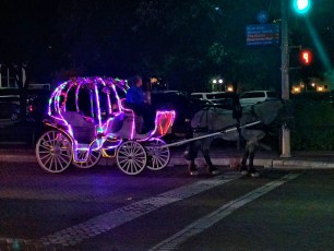 Illuminated carriage