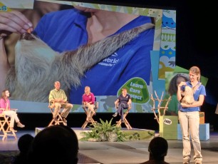 Sloth at Nature Live show