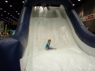 No fear sliding down to the end