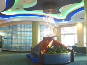 Inside the Ocean Walk lobby