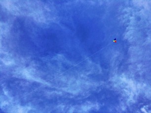 Little kite, big sky