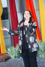 Tiffani Casey, soloist for Florida Hospital Voices of Legacy, performing "Together"