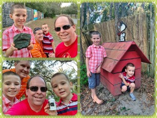 First time geocaching for my nephews