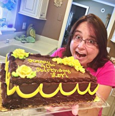 Lori's birthday cake 2.0