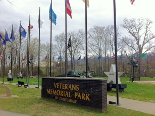 Veterans Memorial Park of Collegedale, March 23, 2011