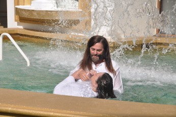 "Baptism" with "Jesus"