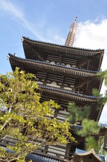 Japan Shitennoji Temple replica