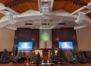 It's beginning to look a lot like Christmas…at my church