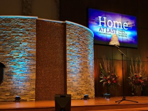 Sometimes I wish the accent lighting that gets set up at my church for special events was there all the time