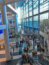 Inside Amway Center entry