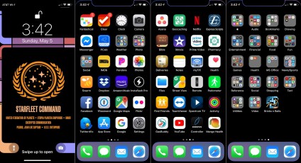 iPhone Home Screens, May 5, 2019