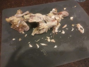 I'm so proud of my chicken-cutting skills, haha!