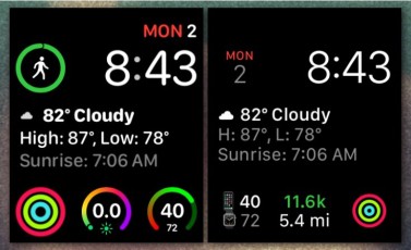 I have a back-and-forth, love-hate relationship between the old Modular Apple Watch face and the new Infograph Modular face
