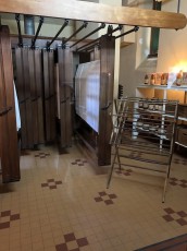 Biltmore mansion laundry facilities drying room