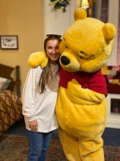 Meg loves Winnie the Pooh