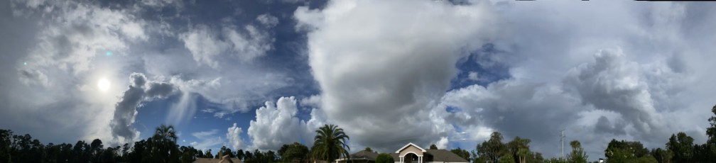 Florida afternoon skies
