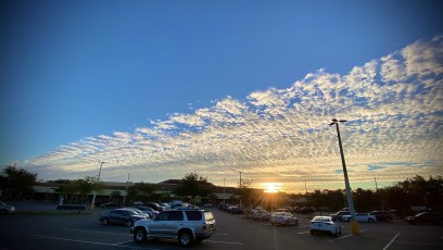 Florida skies this morning