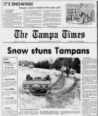 Florida snowfall anniversary