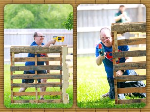 Got my inner Nerf War on today during my nephew’s 7th birthday party (photos by Lori)